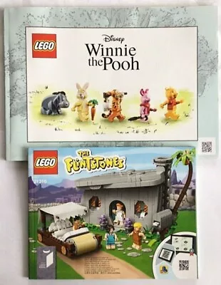 Buy LEGO Ideas - INSTRUCTION BOOKLETS 21316 Flintstones, 21326 Winnie The Pooh Etc • 9.99£