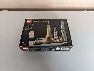 Buy LEGO 21028 ARCHITECTURE NEW YORK CITY - 100% Complete - Used + Box + Booklet • 16£