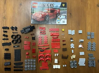 Buy LEGO Speed Champions Ferrari F40 Competizione (75890)No Box+Manual 100% Complete • 12.99£