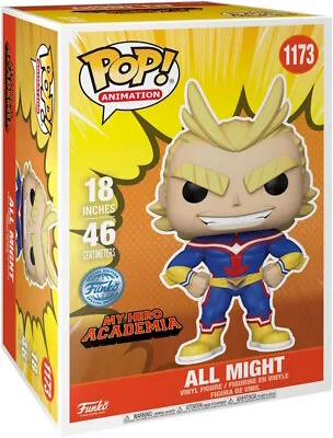Buy My Hero Acasdemia - All Might 1173 Special Edition - 46cm 18  Super Sized F • 108.11£