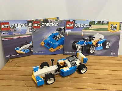 Buy Lego Creator 3-in-1 (31072) Race Cars - Complete With Instructions • 4£