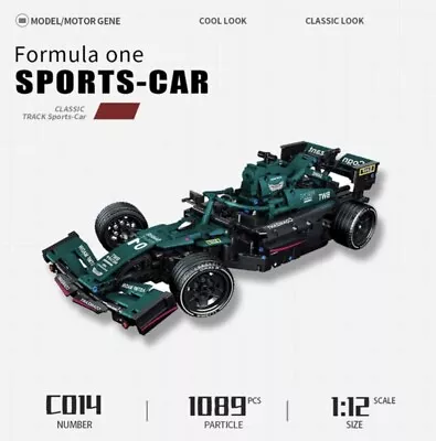 Buy Lego Model Formula 1 Aston Martin 1:12 With 1089 Pcs Racing Car  • 56.42£