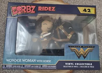 Buy Funko Dorbz Ridez 42 Wonder Woman With Horse Vinyl Collectible Figure NEW BOXED • 14.99£