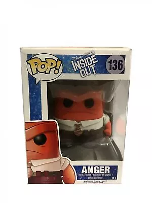 Buy Funko Pop 136 Anger 9 Cm - Box With Defects (a) - Inside Out • 42.66£