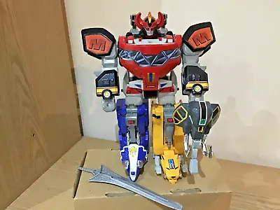 Buy WOW.... Power Rangers Mighty Morphin Dx Megazord 100% Complete (Bandai 1993) VGC • 139.99£