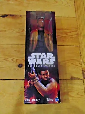 Buy Star Wars The Force Awakens Finn (Jakku) TFA Boxed  • 3.99£