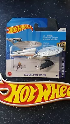 Buy Hot Wheels ~ U.S.S Enterprise NCC-1701, Star Trek, Short Card.  More HW's Listed • 3.39£