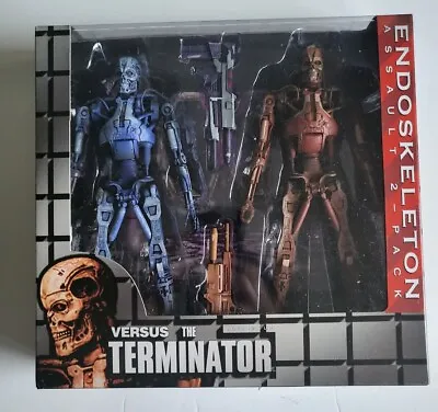 Buy Versus The Terminator Endoskeleton Assault - 2-pack - 2014 Neca • 54.99£