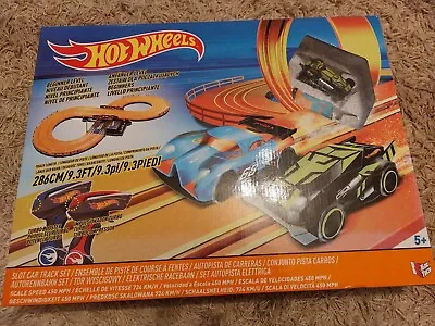 Buy Hot Wheels Slot Car Track Set Scale Speed 450mph With Box  • 24.99£