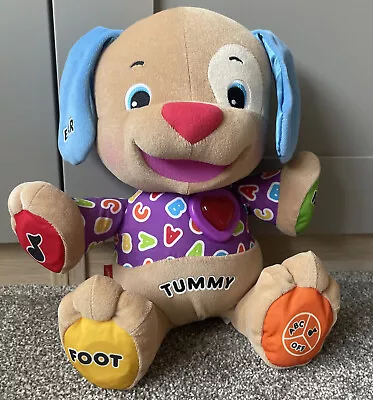 Buy Fisher Price Laugh & Learn Puppy - Vintage 2007 - Sensory Baby Toy Plays Music • 3.49£