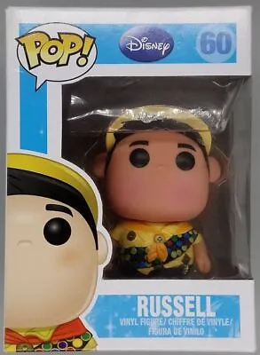 Buy Funko POP #60 Russell - Disney Up! Rare/Vaulted Damaged Box - Includes Protector • 85.99£