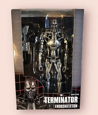 Buy NECA Terminator T-800 Endoskeleton Action Figure Classic Terminator • 52.99£