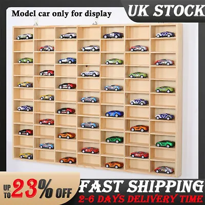 Buy FOR Hot Wheels Diecast Car Matchbox 1/64 Display Wooden Car Model Toy Storage UK • 24.05£