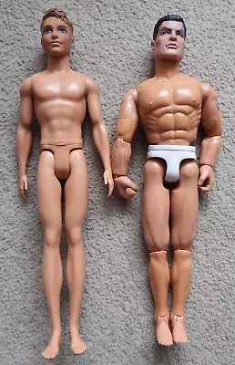 Buy Male Gay Couple Wedding Gift Hasbro Muscular Action Man & A Mattel Ken Doll • 49.99£