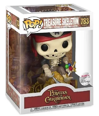 Buy Funko - Disney  Pirates Of The Caribbean Treasure Skeleton POP! Vin - V1398A • 48.91£