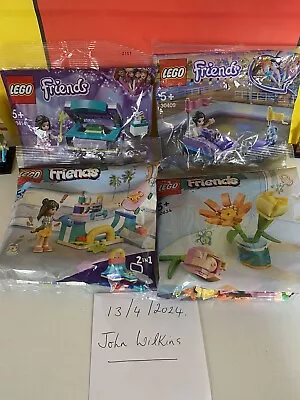 Buy LEGO FRIENDS Polybags: 30633/30634/30409/30414*****NEW SEALED***** • 0.99£