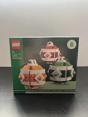 Buy LEGO 40604 Christmas Decor Set Limited Edition - Brand New Sealed Set • 10£