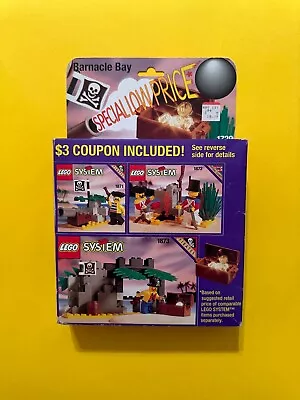 Buy LEGO Vintage Classic Pirates Barnacle Bay Value Pack 1729 Brand New Condition • 549.99£