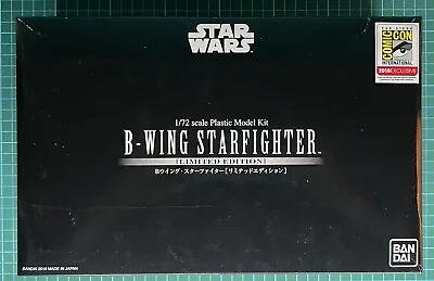 Buy Star Wars : B-Wing Starfighter SDCC Exclusive LED 1/72 Scale Model Kit Bandai • 100£