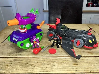 Buy Fisher-Price Imaginext Dc Super Friends The Joker Car With Batwing Mobile • 14.99£