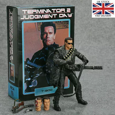 Buy NECA Terminator 2: Judgment Day T-800 Arnold Schwarzenegger Action Figure 7  • 40.58£