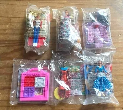 Buy RARE 1995 USA McDONALDS / BARBIE / SET OF 5 + UNDER 3 TOY / MINT IN BAGS • 15£