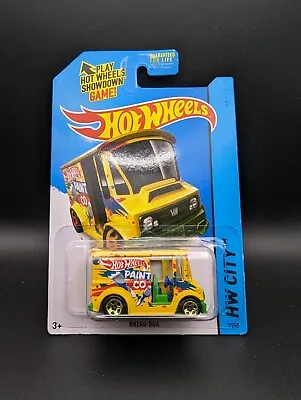 Buy Hot Wheels City Series Bread Box Van Truck Yellow 2014 Release L31 • 4.95£