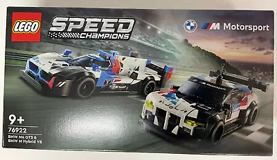 Buy LEGO SPEED CHAMPIONS: BMW M4 GT3 & BMW M Hybrid V8 Race Cars (76922) • 37.99£