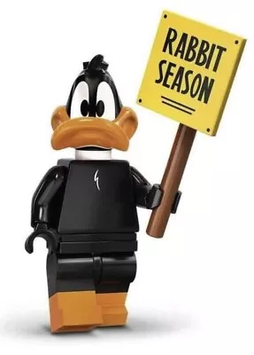 Buy NEW LEGO DAFFY DUCK Figure LOONEY TUNES MINIFIGURE SERIES Opened Pack 71030 • 6.99£
