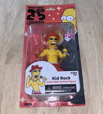 Buy Kid Rock The Simpsons NECA Figure With Rare Misprint  Hugh Hefner Backing Card • 19.99£