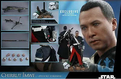 Buy Hot Toys MMS403 Chirrut Imwe Deluxe Version Star Wars Rogue One / Sealed / Mint  • 556.86£