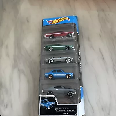Buy Hot Wheels Fast And Furious 5 Pack 2018 • 15£