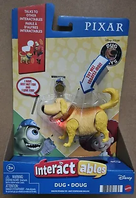 Buy Brand New Official Mattel Disney Pixar Up Talking Dug Action Figure. Ideal Gift  • 10.99£
