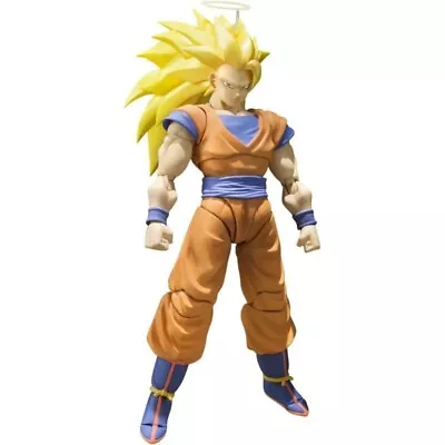Buy BANDAI S.H.Figuarts Dragon Ball Son Goku Super Saiyan 3 Action Figure JAPAN • 94.02£