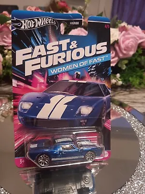 Buy Hot Wheels Fast And Furious Women Of Fast Ford GT40 Blue 4/5. Brand New. • 1.20£