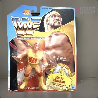 Buy Vintage WWF WWE Hulk Hogan  Hasbro Jocsa Argentina MOC Carded Hasbro Figure • 499£
