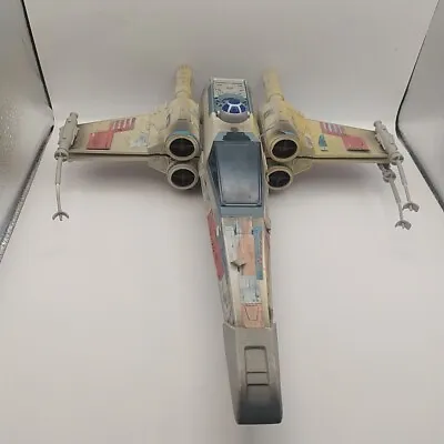 Buy Star Wars Power Of The Force 2 POTF2 Luke Skywalker’s X-Wing Starfighter Hasbro • 34.95£