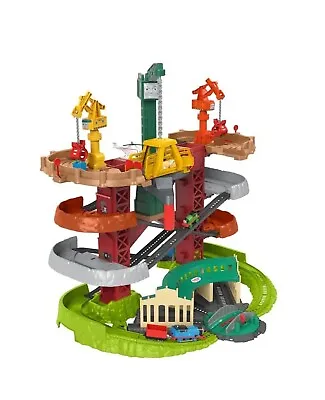 Buy Fisher Price Thomas And Friends: Trains And Cranes Super Tower Track Set T6JHA45 • 84.98£