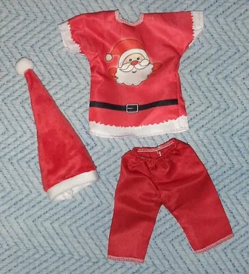 Buy Christmas Pajamas For KEN, Barbie's Darling! NEW. Fast Shipping. • 6.15£