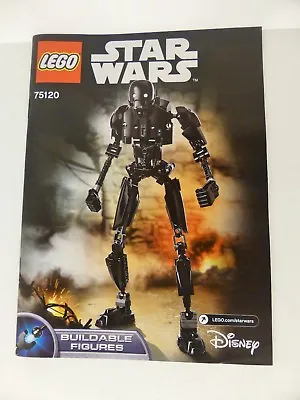 Buy LEGO - Instruction Manual ONLY - Star Wars - 75120 - K-2SO  • 3.50£