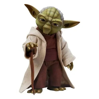 Buy Star Wars The Clone Wars 1/6 Scale Yoda 14cm Action Figure Officially Licensed • 199.99£