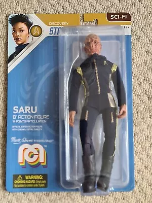 Buy STAR TREK • Discovery • Saru • 8 Inches Action Figure • Mego, New & Sealed. • 12.95£