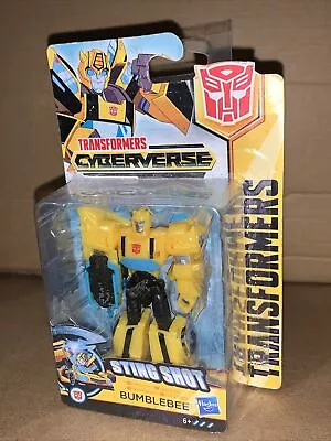 Buy Transformers Sting Shot Bumblebee Cyberverse Adventures 5'' Warrior Class Figure • 10.49£