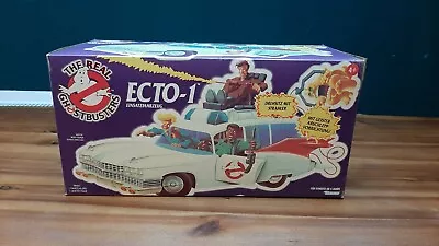 Buy The Real Ghostbusters *ECTO-1* Kenner Boxed Includes Figures Vintage 80ies  • 411.06£