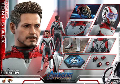 Buy Clearance Sale! Dpd 1/6 Hot Toys Mms537 Avengers: Endgame Tony Stark (team Suit) • 150.99£
