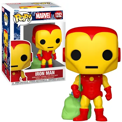 Buy Funko POP! Marvel Iron Man (Holiday) Christmas #1282 Vinyl Figure New • 14.55£