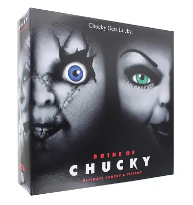 Buy Bride Of Chucky Ultimate NECA Chucky & Tiffany Collection Horror Movie Figures • 91.47£