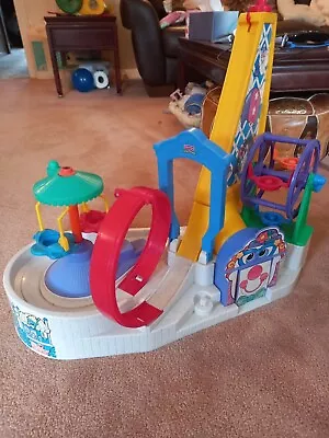 Buy Fisher Price Little People Funfair Including Cars And Characters • 6£