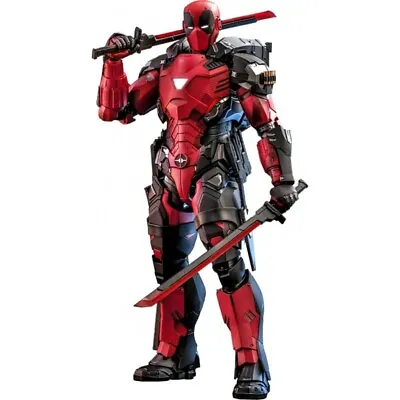 Buy Hot Toys 1:6 Armorized Deadpool - Damaged Shipper • 300£