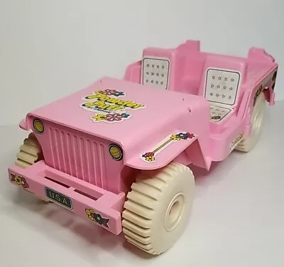 Buy Vtg 1970's Puff Jeep Empire USA 1973 Fits 12  Barbies Includes  4 Dolls • 25.53£